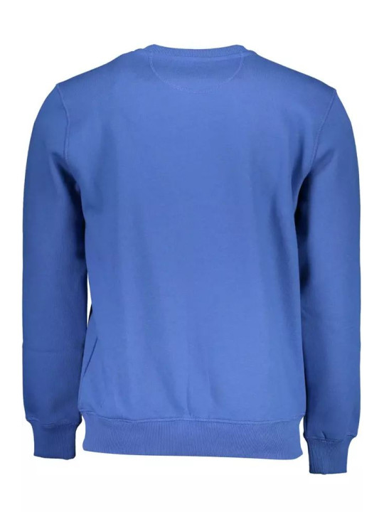 Sweaters Chic Marine Blue Round Neck Sweater 200,00 € 8300825073756 | Planet-Deluxe