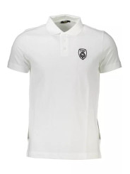 Polo Shirt Chic White Embroidered Polo for Men 200,00 € 8054323849848 | Planet-Deluxe