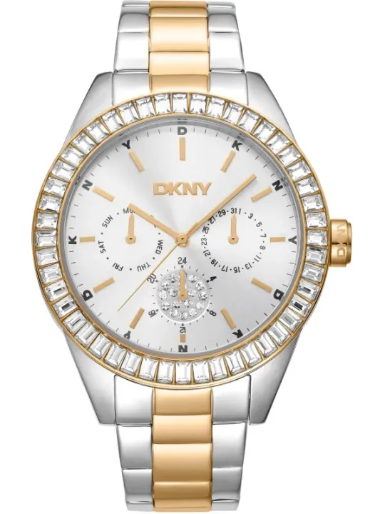 "Dkny Uhren im Sale | DKNY Damen Chronograph Grau Uhr online kaufen"|Planet-Deluxe