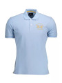 Polo Shirt Elegant Light Blue Polo with Contrasting Details 270,00 € 7613314082544 | Planet-Deluxe