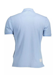 Polo Shirt Elegant Light Blue Polo with Contrasting Details 270,00 € 7613314082544 | Planet-Deluxe