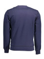 Sweaters Sleek Blue Cotton Crewneck Sweatshirt 230,00 € 8300825330576 | Planet-Deluxe