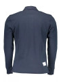 Polo Shirt Classic Blue Long-Sleeve Polo Elegance 290,00 € 7613314476534 | Planet-Deluxe