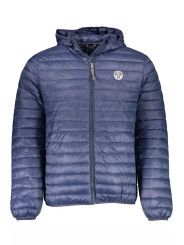 Jackets Chic Blue Hooded Lightweight Jacket 380,00 € 8300825364045 | Planet-Deluxe
