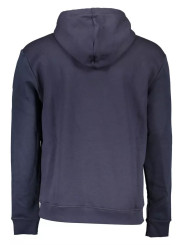 Sweaters Blue Hooded Sweatshirt with Graphic Logo 260,00 € 8300825401016 | Planet-Deluxe