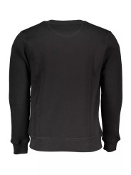 Sweaters Elevated Casual Black Sweatshirt with Print 160,00 € 8300825500047 | Planet-Deluxe