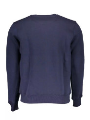 Sweaters Blue Round Neck Printed Sweater 160,00 € 8300825499907 | Planet-Deluxe