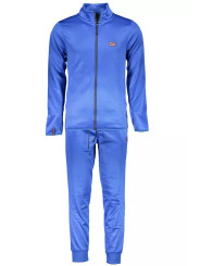 Sweaters Elegant Blue Full Zip Sweater Suit 240,00 € 8053480161480 | Planet-Deluxe