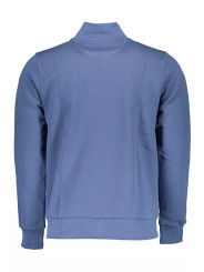 Sweaters Blue Zippered Sweatshirt with Logo Design 200,00 € 8300825500597 | Planet-Deluxe