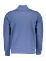 Sweaters Blue Zippered Sweatshirt with Logo Design 200,00 € 8300825500597 | Planet-Deluxe