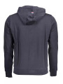 Sweaters Elegant Blue Zip Hoodie with Embroidered Logo 230,00 € 630256179085 | Planet-Deluxe