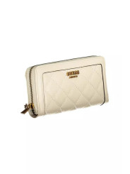 Wallets Chic Beige Polyethylene Wallet with Contrasting Details 90,00 € 190231690122 | Planet-Deluxe