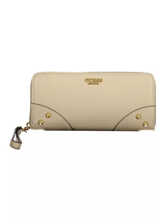 Wallets Beige Chic Zip Wallet with Contrasting Accents 90,00 € 190231702948 | Planet-Deluxe