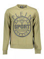 Sweaters Green Cotton Blend Logo Sweatshirt 550,00 € 8059024009324 | Planet-Deluxe