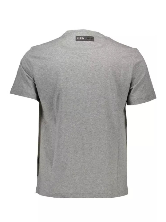 T-Shirts Athletic Grey Crew Neck Tee with Logo Detail 280,00 € 8059024015233 | Planet-Deluxe