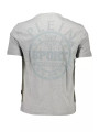 T-Shirts Sleek Gray Crewneck Tee with Bold Back Print 330,00 € 8059024016094 | Planet-Deluxe