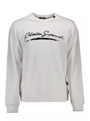 Sweaters Sleek White Graphic Sweatshirt for Men 550,00 € 8059024009270 | Planet-Deluxe