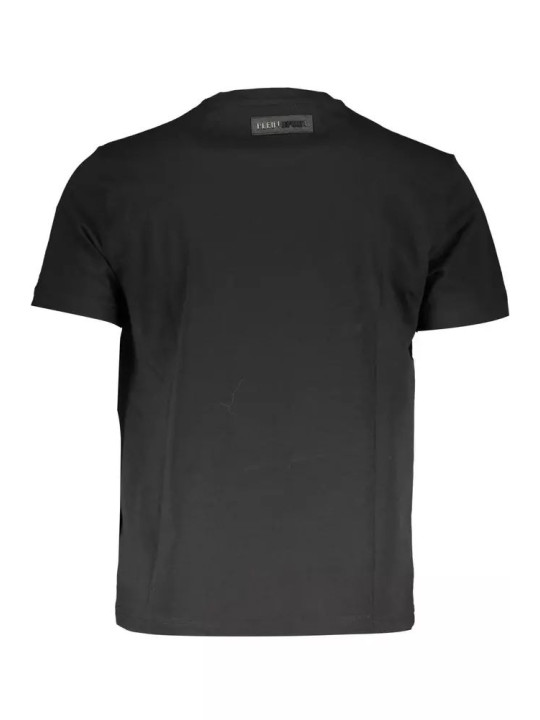 T-Shirts Elevated Athletic Black Tee with Iconic Print 370,00 € 8059024013888 | Planet-Deluxe