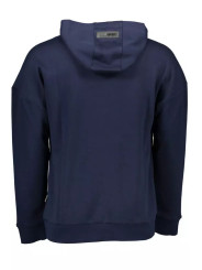 Sweaters Blue Contrast Detail Hooded Sweatshirt 510,00 € 8059024008129 | Planet-Deluxe