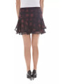 Skirts Elegant Black Silk Blend Short Skirt 700,00 € 8033983872779 | Planet-Deluxe