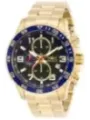 "Invicta Uhren im Sale | Invicta 14878 Herren Gold Chrono Uhr 45mm online kaufen"|Planet-Deluxe