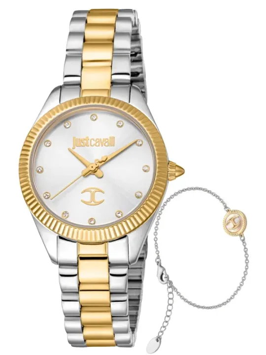 "Just Cavalli Uhren im Sale | Just Cavalli Damenuhr Grau Modell JC1L267M0085 online kaufen"|Planet-Deluxe