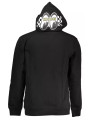 Sweaters Sleek Black Hooded Long-Sleeve Sweatshirt 250,00 € 196244904997 | Planet-Deluxe