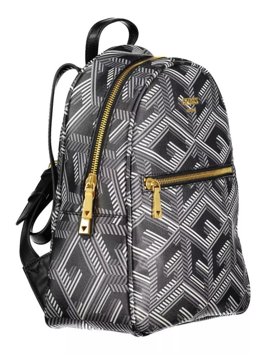 Backpacks Elegant Black Polyethylene Backpack 210,00 € 190231705697 | Planet-Deluxe