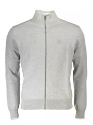 Sweaters Chic High Collar Zip-Up Cotton Cardigan 210,00 € 8300825596668 | Planet-Deluxe