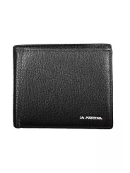 Wallets Sophisticated Black Leather Dual Compartment Wallet 120,00 € 8058969837030 | Planet-Deluxe