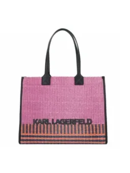 "Karl Lagerfeld Damen Shopper Pink Multi - Frühjahr/Sommer"