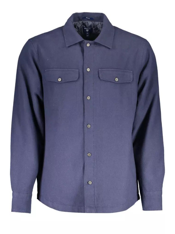 Shirts Elegant Cotton Long-Sleeve Men's Shirt 380,00 € 7325702494609 | Planet-Deluxe