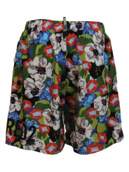 Swimwear Multicolor Floral Print Swim Shorts 350,00 € 8032674688811 | Planet-Deluxe