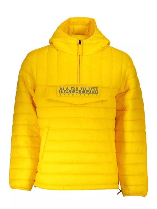 Jackets Vibrant Yellow Hooded Jacket with Contrasting Details 560,00 € 196249323540 | Planet-Deluxe