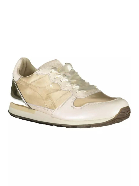 Sneakers Beige Lace-Up Sneaker with Contrasting Details 400,00 € 8030631282515 | Planet-Deluxe