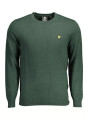 Sweaters Elegant Green Cotton-Wool Blend Sweater 210,00 € 5054783981662 | Planet-Deluxe