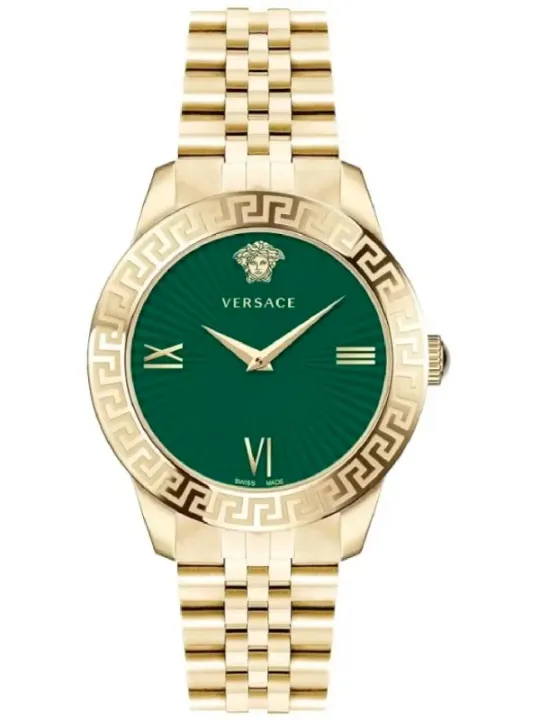 "Versace Uhren im Sale | Versace VEVC00619 Gelb online kaufen"|Planet-Deluxe