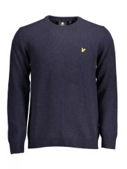 Sweaters Classic Blue Wool Blend Sweater 240,00 € 5054783738761 | Planet-Deluxe