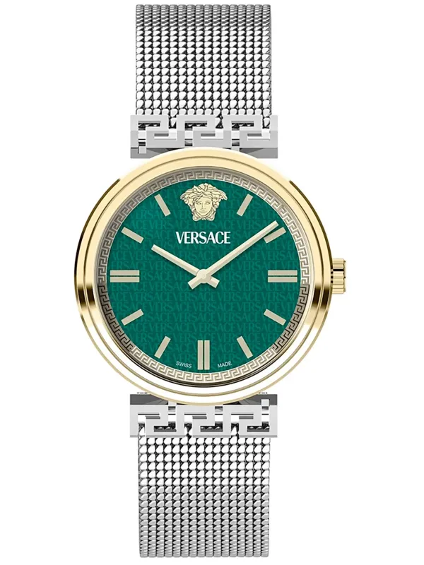"Versace Uhren im Sale | Versace Elegante Grau Damenuhr online kaufen"|Planet-Deluxe
