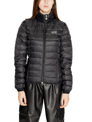 Dunkle reflektierende Ea7 Damenjacke