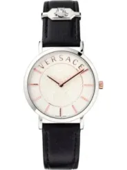"Versace Uhren im Sale | Versace Damenarmbanduhr VEK400721 Schwarz online kaufen"|Planet-Deluxe