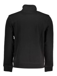 Sweaters Sleek Long-Sleeved Zip Sweater in Black 340,00 € 4021404686269 | Planet-Deluxe