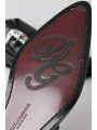 Formal Elegant Black Leather Monk Strap Shoes 2.810,00 € 8059579993550 | Planet-Deluxe