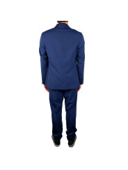 Suits Elegant Blue Wool Blend Two-Piece Suit 2.100,00 € 8050246666364 | Planet-Deluxe