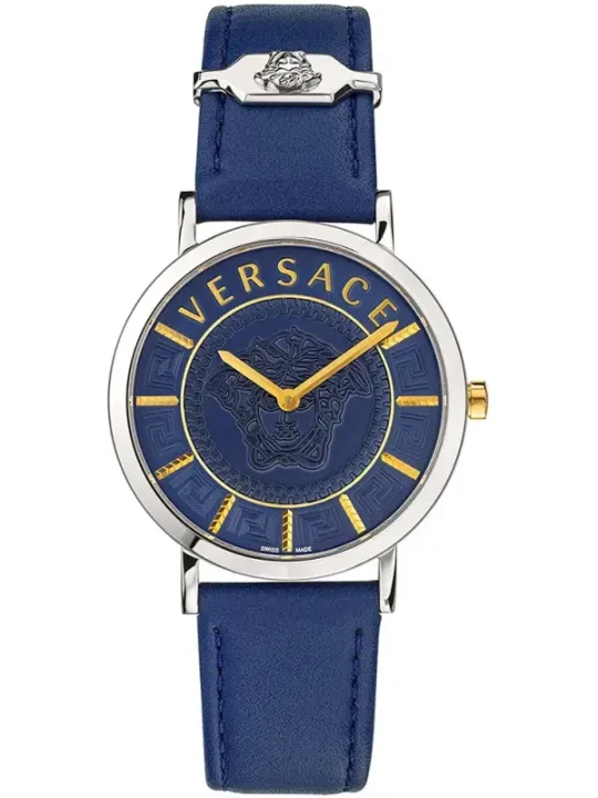 "Versace Uhren im Sale | Versace Damen Blau Quarzuhr 36mm online kaufen"|Planet-Deluxe