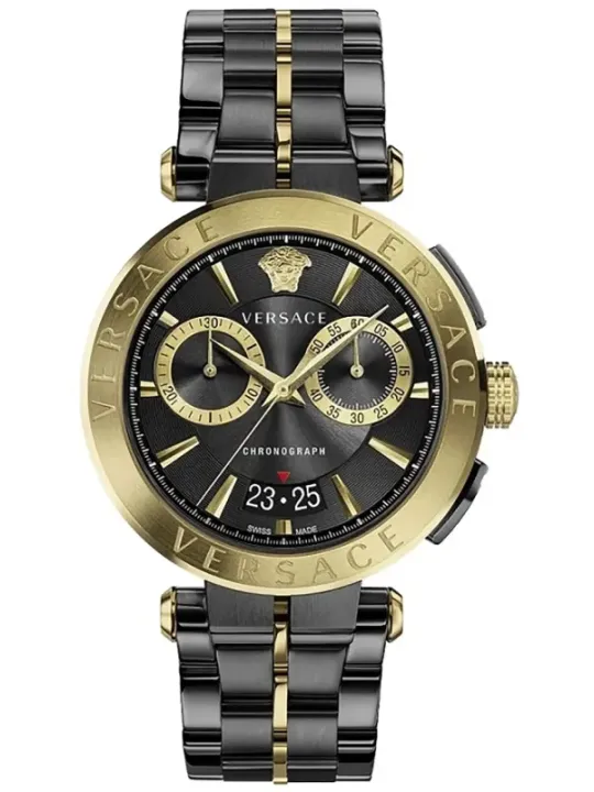 "Versace Uhren im Sale | Versace VE1D02723 Schwarz online kaufen"|Planet-Deluxe