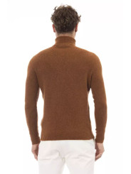 Sweaters Elegant Turtleneck Alpaca Blend Sweater 450,00 € 8100002675168 | Planet-Deluxe