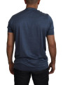 T-Shirts Elegant Silk Crewneck Blue Tee 1.300,00 € 8050249421939 | Planet-Deluxe