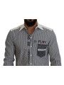 Shirts Slim Fit Striped Casual Shirt with Channel Motive 1.920,00 € 8057142451285 | Planet-Deluxe