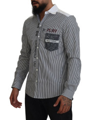 Shirts Slim Fit Striped Casual Shirt with Channel Motive 1.920,00 € 8057142451285 | Planet-Deluxe